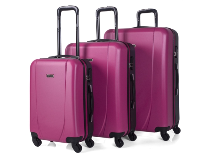 Conjunto de 3 Maletas Viaje ITACA (35/70/100 L - | Worten.es
