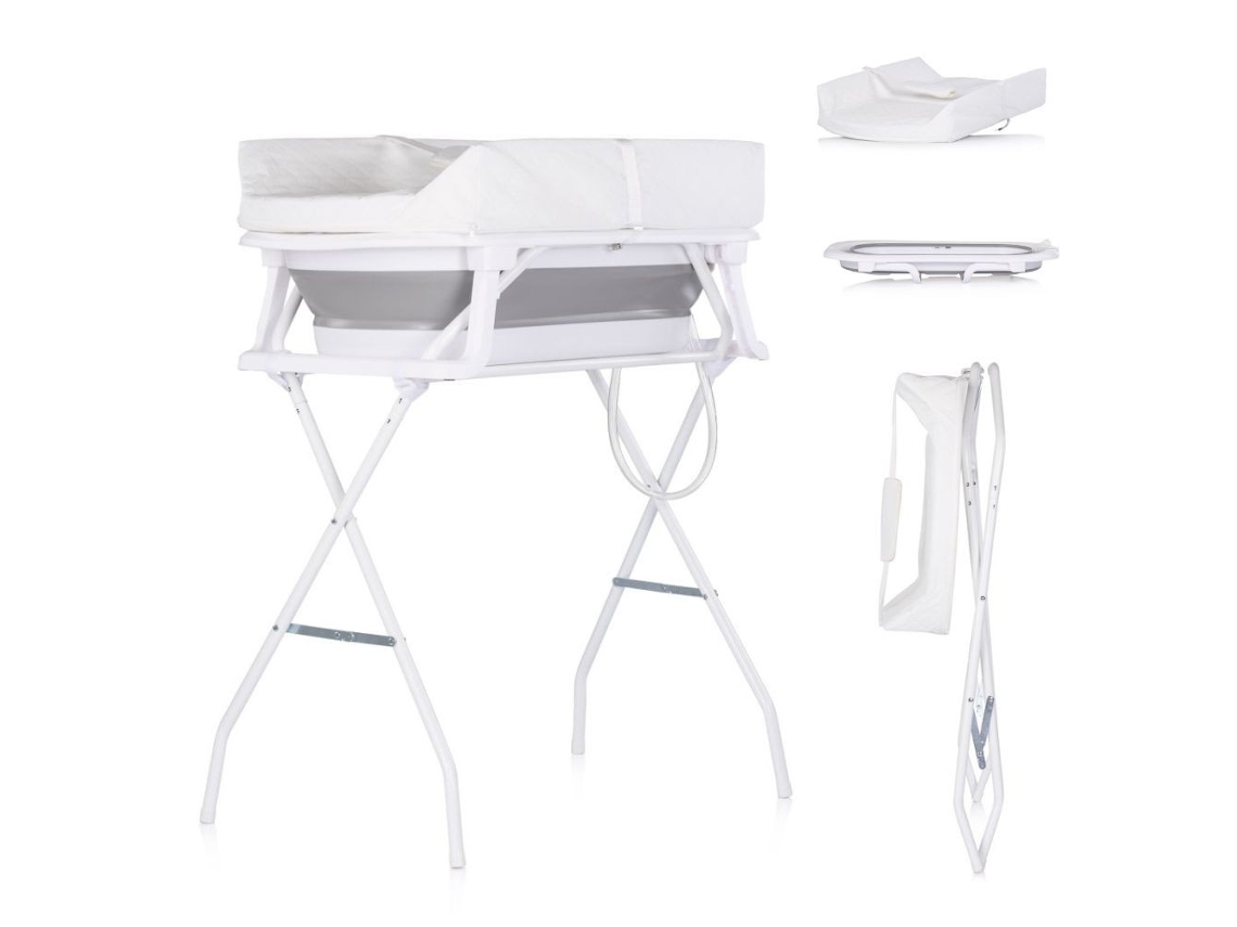 Bañera Con Soporte Y Cambiador Sonata De Chipolino - Grey