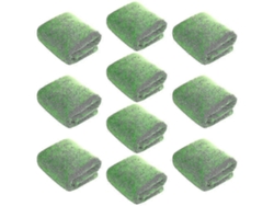 Toallas de peluquería (paquete de 10) de secado rápido para cabello, rostro y manos, color verde Rosewell