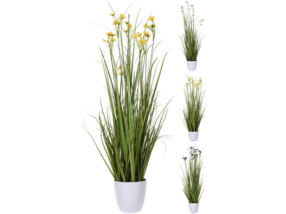 Planta Artificial 95 Cm Flores Surtida