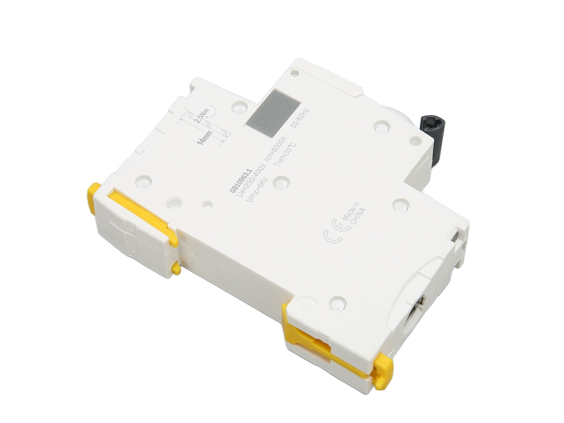 2026dz-Interruptor De Circuito Residencial 1p Con Clip De Doble Bloque Y Protección Contra Fugas AC 230V 400V 10A