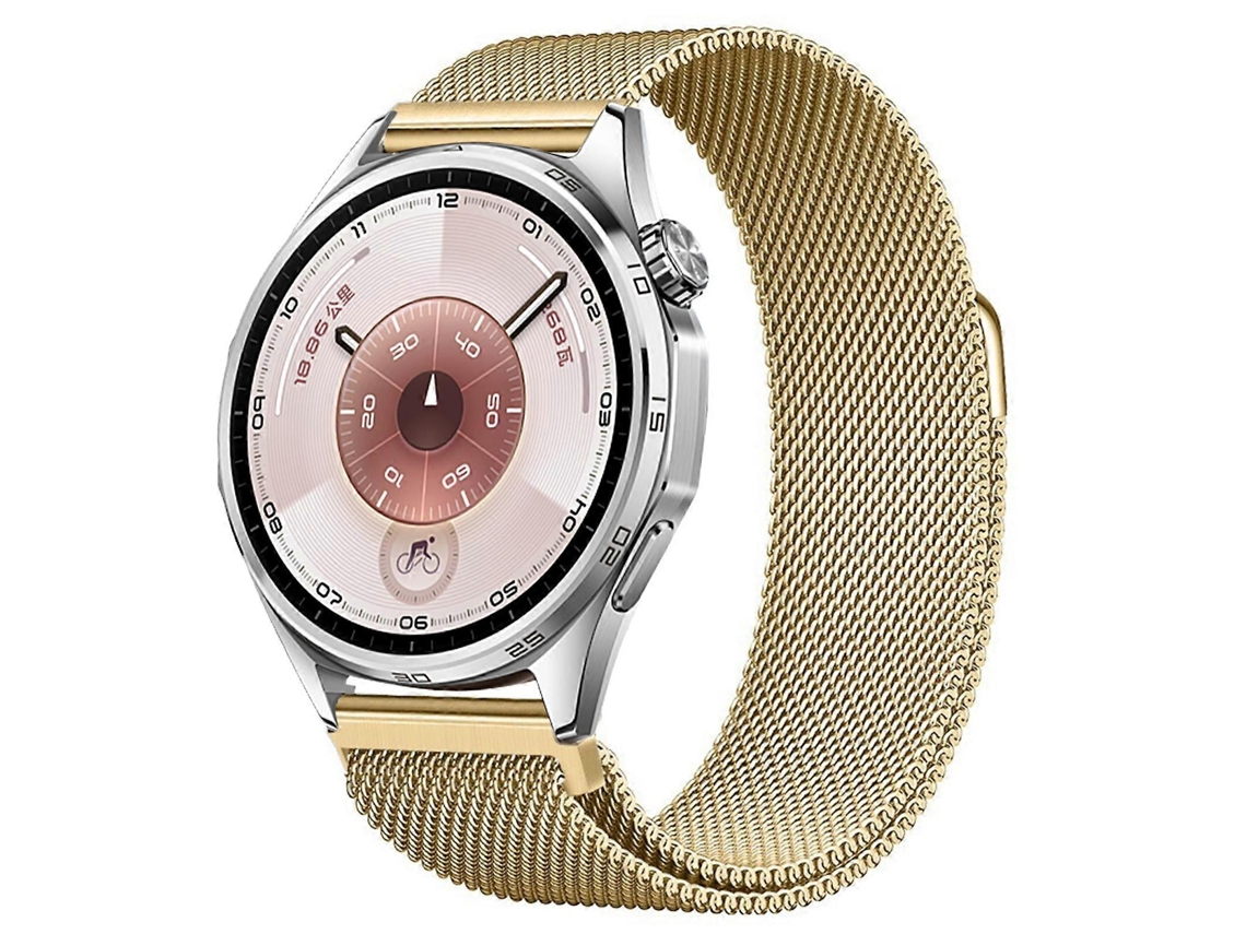 Pulsera magnética milanesa de acero inoxidable para Huawei Watch GT 6 de 46 mm