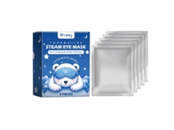 Mascarilla ocular de vapor para mejorar el sueño.