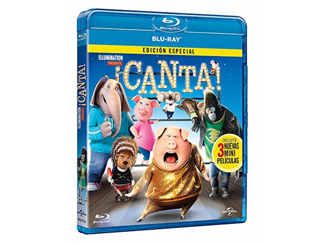 Blu-Ray Sing / ¡Canta (Edición en Español)