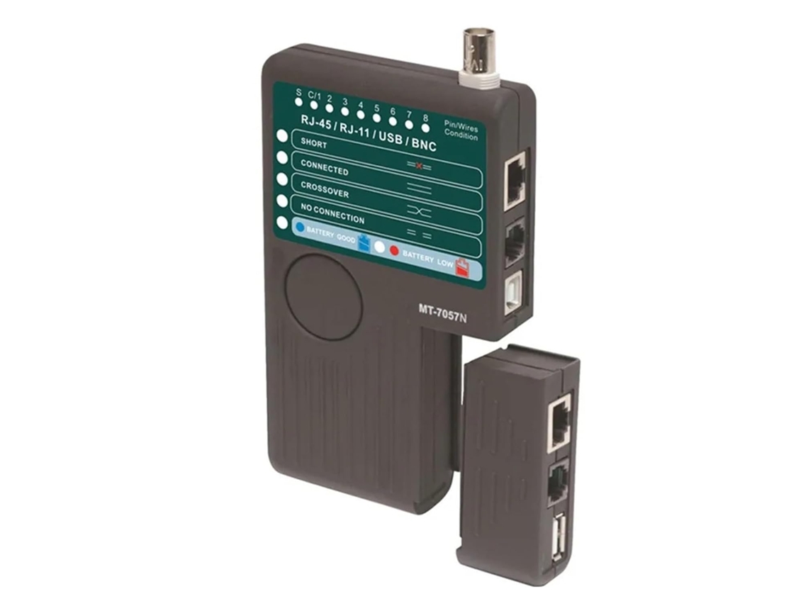 Mt-7057n 4 En 1 Testeur De Câble Réseau Analyseur Bnc Usb Test Fil Disjoncteur Trouveur Ligne