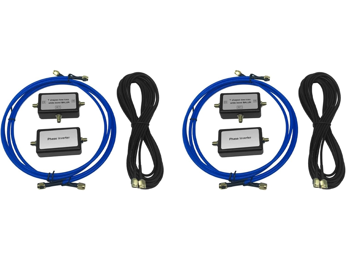 2 Antenas Magnéticas De Bucle Pasivas Portátiles Para Hf Y Vhf