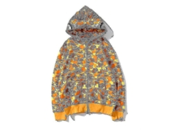 2026-sudadera Con Capucha Camuflaje Para Hombres Niños Chaqueta Con Cremallera Suelta Poliéster Estilo Casual