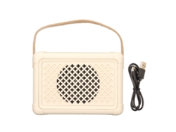 Altavoz Bluetooth Inalámbrico Portátil Retro Mini Estéreo Decorativo Para Fiestas En La Playa