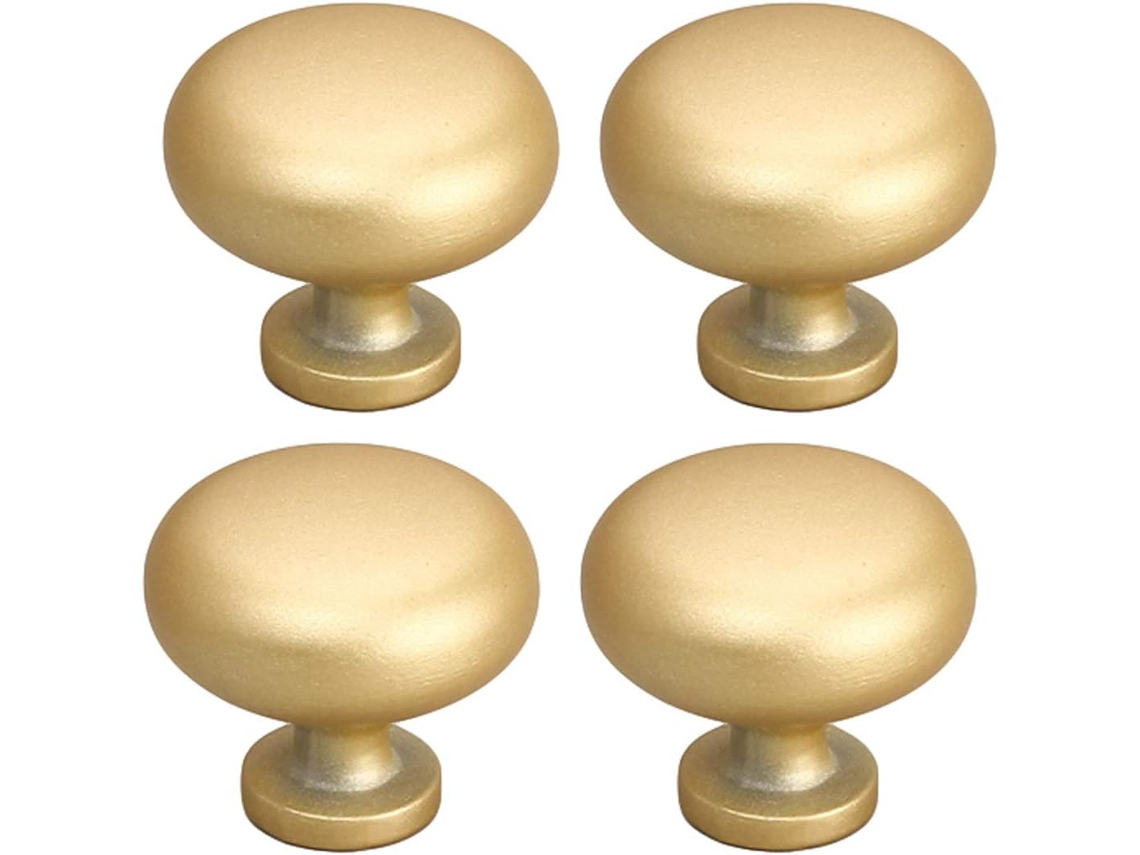 Juego de 4 tiradores para cajones, forma de arco, CHABERLU