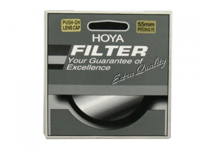 Tapa de Objetivo HOYA Goma 55mm