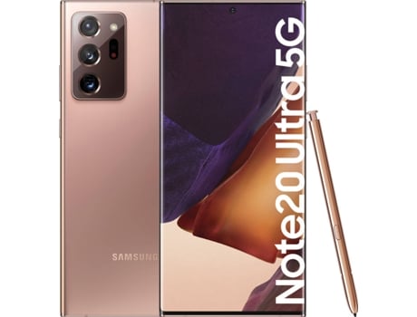 Smartphone SAMSUNG Galaxy Note 20 Ultra 5G (6.9'' - 12 GB - 256 GB - Bronce)