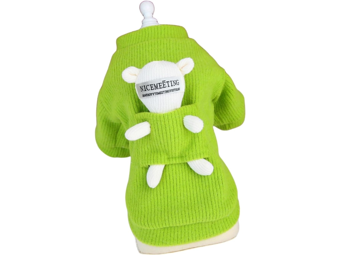 Abrigo para perro, invierno, algodón, felpa, rosa P XIAOMOYU