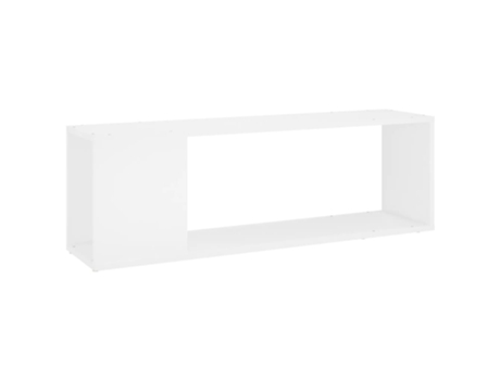 Maison Exclusive - Mueble para TV madera contrachapada blanco 100x24x32 cm
