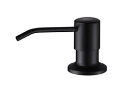 Dispensador De Sabonete De Peça Única, Em Aço Inoxidável, Com Rotação De 360° E Bico Curvo Recarregável.