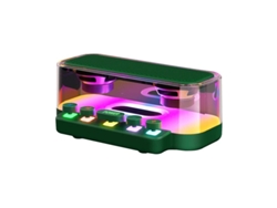 Altavoz Bluetooth inalámbrico portátil Yizhood con sonido envolvente 4D y luz LED, subwoofer para exteriores