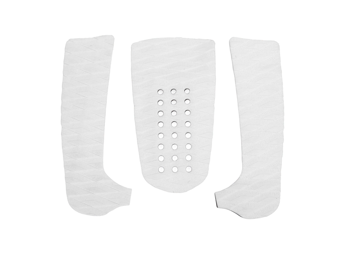2026-3pcs Tapones De Tracción Antideslizantes Eva Para Tabla De Surf Paddleboard Longboard Shortboard Blanco