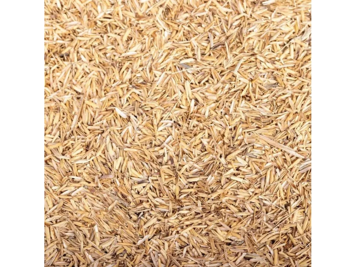 Cáscara de arroz Cascara, bolsa grande de 1500 litros.