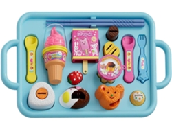 Juguetes de comida, accesorios de juego, juego de cocina de juguete, juego de comida, par Vayotoy