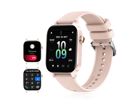 Reloj Inteligente CHRONUS I82 Rosa