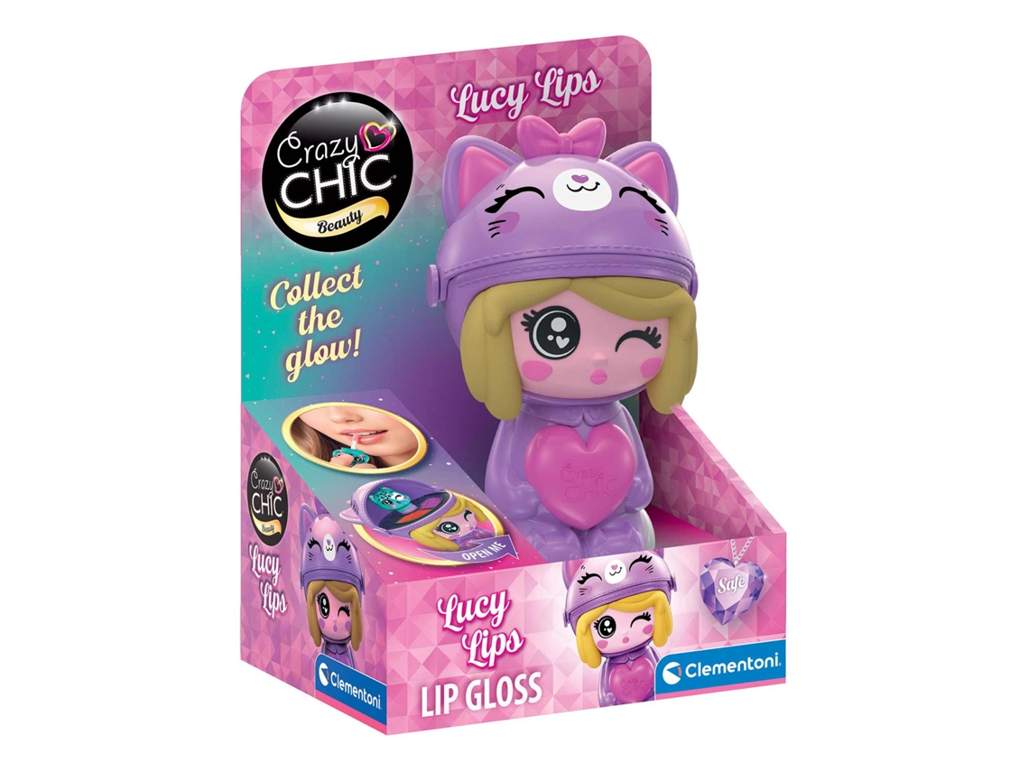 Belleza chic y extravagante - Brillo labial Lucy Lips Clementoni 18343