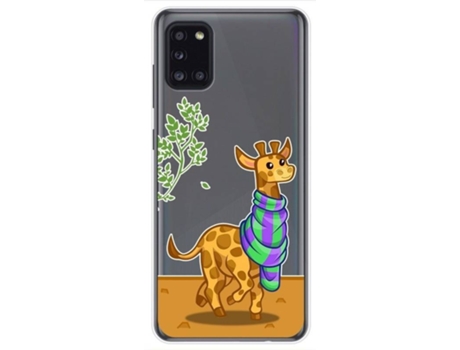 Carcasa Samsung Galaxy A31 TUMUNDOSMARTPHONE Dibujos Transparente Multicolor