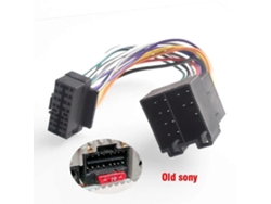 Arnés de cableado para autorradio de 16 pines ISO Sony, adaptador de reproducción, conector automático Chico GOKOCO