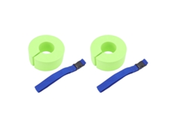 2 mangas gruesas para bebé con anillo de EVA para el brazo, color verde.
