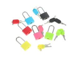 Candados Gokoco Mini pequeños y resistentes con llave para equipaje y maletas