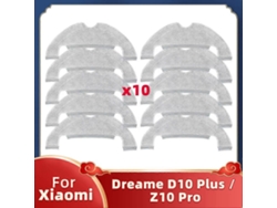 For D10 Plus Robot Vacuum Cleaner Efficiently Cleans Mop Cloths And Replaces Parts