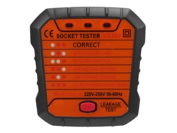 Comprobador De Enchufes Multifuncional, Herramienta Para Verificar Fallas Eléctricas, Enchufe Para Mantenimiento Eléctrico De Oficina Ue (220v~250v)