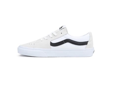 Zapatillas Unisex VANS Low Blanco (39)