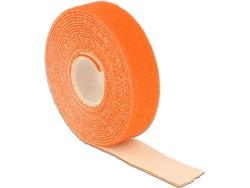 Cinta de Velcro DELOCK Naranja (20 mm x 3 m)