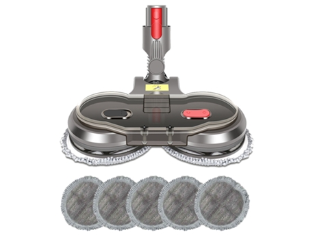 Cabezal eléctrico de fregado en seco y húmedo para Dyson V7, V8, V10, V11, accesorios para aspiradoras inalámbricas con almohadillas para fregona d...