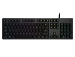 LOGITECH G512 CARBON LIGHTSYNC RGB Mechanical Gaming Keyboard with GX Brown switches teclado USB QWERTY Italiano Carbono