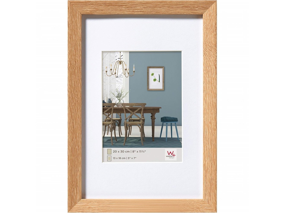 Moldura WALTHER Fiorito 20x30 Cm Wood