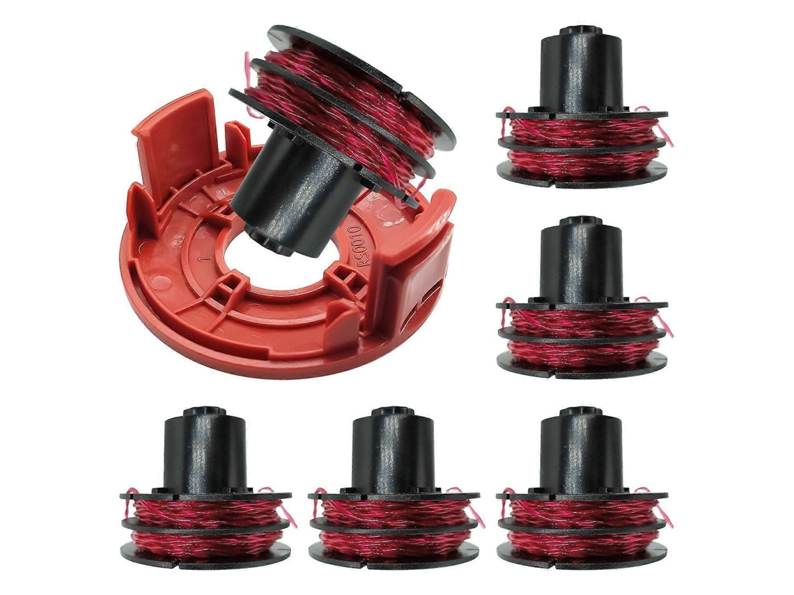 L7r Para Desbrozadora Al-ko Gte 350 Gte 450 Gte 550 Carrete De 6 Hilos Z6b + 1 Tapa De Carrete, 112966