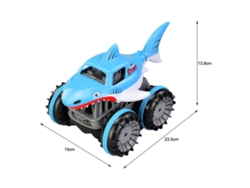 Coche Anfibio Teledirigido Para Niños, Coche Acrobático 2 En 1, Barco De 2,4 Ghz Con Luces Led, Regalo De Navidad/cumpleaños.