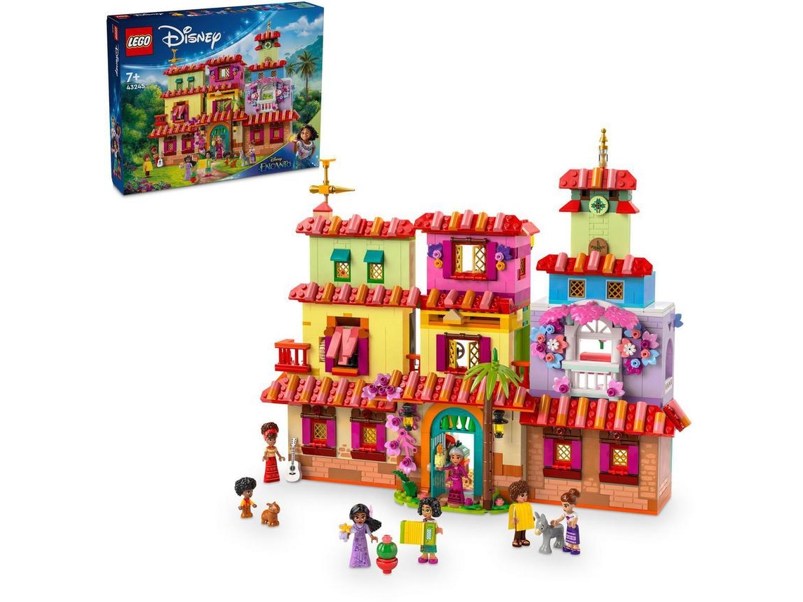 LEGO Disney: Encanto A Casa Mágica dos Madrigal – Brinquedo com figura de miniboneca da Mirabel (1560 peças)