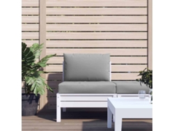 Cojines para muebles de palets, 2 unidades, tela Oxford gris HARLANV1
