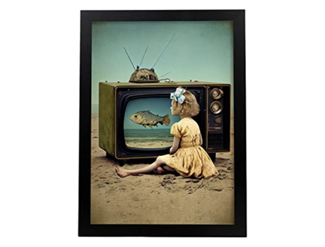 NACNIC Poster Documentales En Estilo Surrealismo Cinematográfico Ilustraciones Y Grabados De Historieta Abstracta Y Artística A3