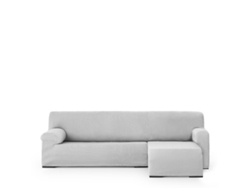 Funda para chaise longue de brazo corto derecho EYSA ULISES Gris Perla 110 x 110 x 310 cm