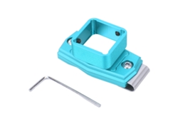 Kklv-conjunto De Caixa De Giz E Clamp Para Bilhar Com Adsorção Magnética Forte Acessórios De Bilhar Azul