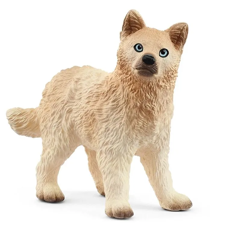 Figura de cachorro de Lobo ártico Wild Life SCHLEICH 14881 colección