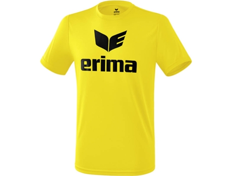 Camiseta para Hombre ERIMA promo funcional Amarillo, Negro para Multideportes