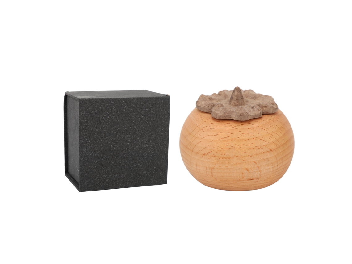 Difusor De Aromas Portátil En Forma De Caqui, Material Palo De Rosa