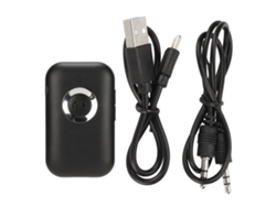 Adaptador Inalámbrico Bluetooth 5.0 Con Chip Estéreo Para Coche Y Hogar, Llamadas Manos Libres Y Entrada Auxiliar.