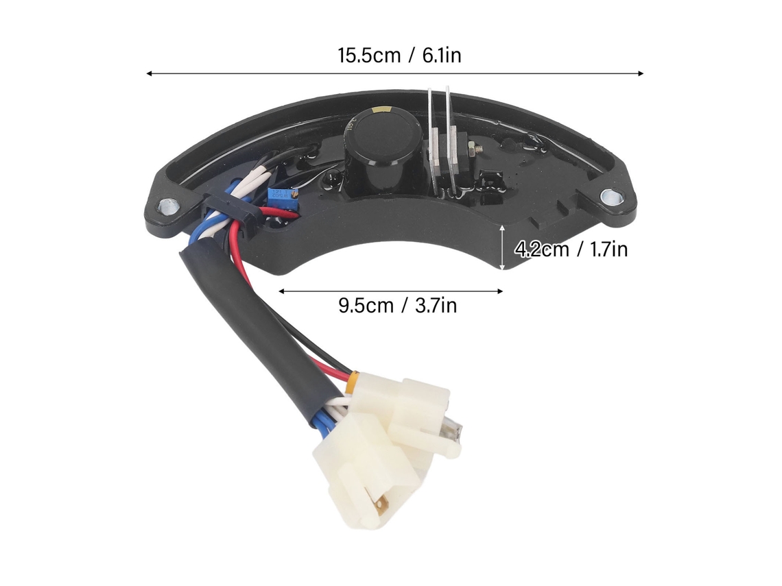 Omni-regulador Automático De Voltaje Avr 7 Hilos Para Generador Trifásico Kipor Con Protección Integrada