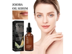 Sérum facial hidratante, iluminador y reparador antiarrugas con aceite de jojoba y vitamina C.
