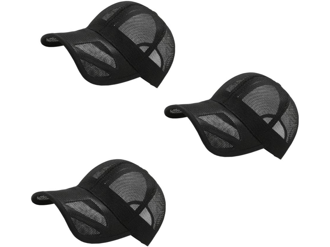 Gorra Con Visera De Malla Transpirable Para