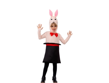 Disfraz de Niña MOM Conejo con Cartola (3 - 6 años)